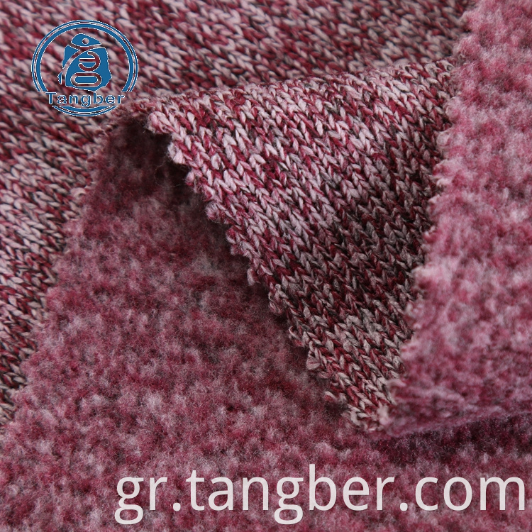  sweater fleece knit fabric